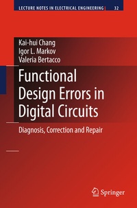 Enlarge image Cover: Functional Design Errors in Digital Circuits - Springer