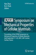 Cover: IUTAM Symposium on Mechanical Properties of Cellular Materials - Springer