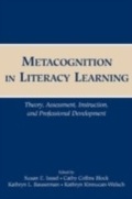Cover: Metacognition in Literacy Learning - Routledge