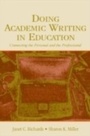 Cover: Doing Academic Writing in Education - Routledge
