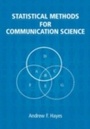 Cover: Statistical Methods for Communication Science - Routledge