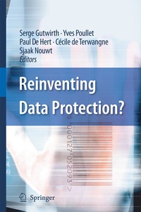 Enlarge image Cover: Reinventing Data Protection? - Springer