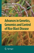Cover: Advances in Genetics, Genomics and Control of Rice Blast Disease - Springer