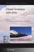 Cover: Climate Governance in the Arctic - Springer