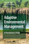 Cover: Adaptive Environmental Management - Springer
