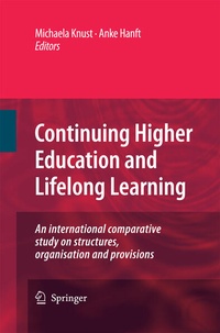 Enlarge image Cover: Continuing Higher Education and Lifelong Learning - Springer