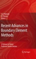 Cover: Recent Advances in Boundary Element Methods - Springer
