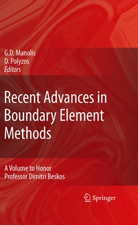 Enlarge image Cover: Recent Advances in Boundary Element Methods - Springer