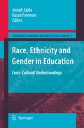Cover: Race, Ethnicity and Gender in Education - Springer
