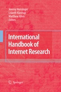 Cover: International Handbook of Internet Research - Springer