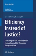 Cover: Efficiency Instead of Justice? - Springer