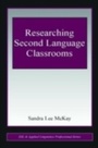 Cover: Researching Second Language Classrooms - Routledge