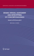 Cover: Seismic Design, Assessment and Retrofitting of Concrete Buildings - Springer