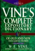 Cover: Vine's Complete Expository Dictionary of Old and New Testament Words - Thomas Nelson