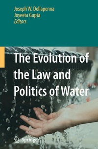 Bild: The Evolution of the Law and Politics of Water - Springer