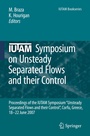 Cover: IUTAM Symposium on Unsteady Separated Flows and their Control - Springer