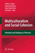 Cover: Multiculturalism and Social Cohesion - Springer