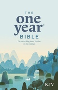 Cover: The One Year Bible KJV - Tyndale House Publishers