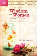 Cover: One Year Wisdom for Women Devotional - Tyndale House Publishers