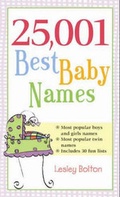 Cover: 25,001 Best Baby Names - Sourcebooks, Inc