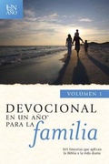 Cover: Devocional en un ano para la familia volumen 1 - Tyndale House Publishers