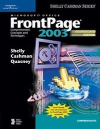 Enlarge image Cover: Microsoft Office FrontPage 2003: Comprehensive Concepts and Techniques, - Course Technology Inc