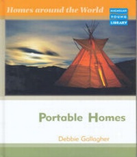 Enlarge image Cover: Homes Around World Portable Homes Macmillan Library - Macmillan Education Australia