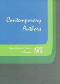 Cover: Contemporary Authors New Revision Series - Cengage Gale