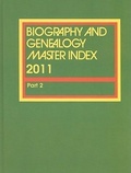 Cover: Biorgraphy and Genealogy Master Index - Cengage Gale