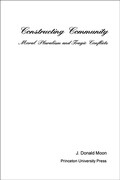 Cover: Constructing Community - Princeton University Press