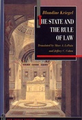 Cover: The State and the Rule of Law - Princeton University Press