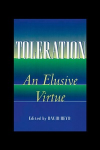 Enlarge image Cover: Toleration - Princeton University Press