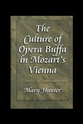 Cover: The Culture of Opera Buffa in Mozart's Vienna - Princeton University Press
