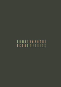 Enlarge image Cover: Econometrics - Princeton University Press
