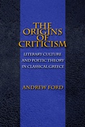 Cover: The Origins of Criticism - Princeton University Press
