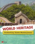 Cover: Protecting Human Masterpieces - Macmillan Education Australia