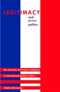 Cover: Legitimacy and Power Politics - Princeton University Press