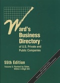Cover: Ward's Business Directory of U.S. Private and Public Companies, Volume 5 - Cengage Gale