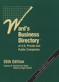Cover: Ward's Business Directory of U.S. Private and Public Companies, Volume 8 - Cengage Gale