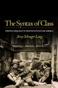 Cover: The Syntax of Class - Princeton University Press