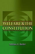 Cover: Welfare and the Constitution - Princeton University Press