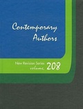 Cover: Contemporary Authors New Revision Series - Cengage Gale