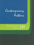 Cover: Contemporary Authors New Revision Series - Cengage Gale