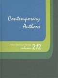 Cover: Contemporary Authors New Revision Series - Cengage Gale