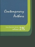 Cover: Contemporary Authors New Revision Series - Cengage Gale