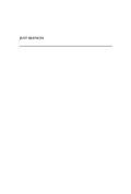 Cover: Just Silences - Princeton University Press