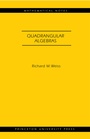 Cover: Quadrangular Algebras - Princeton University Press