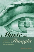 Cover: Music as Thought - Princeton University Press