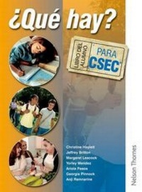 Enlarge image Cover: 'Que Hay? for CSEC - Nelson Thornes Ltd