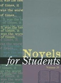 Cover: Novels for Students - Cengage Gale